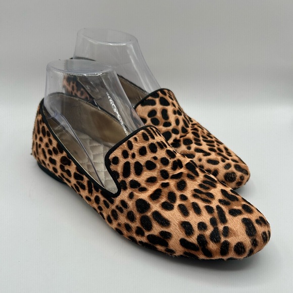 Women’s Birdies Starling Flat in Cheetah Calf Hair-size 8.5 - Picture 5 of 10